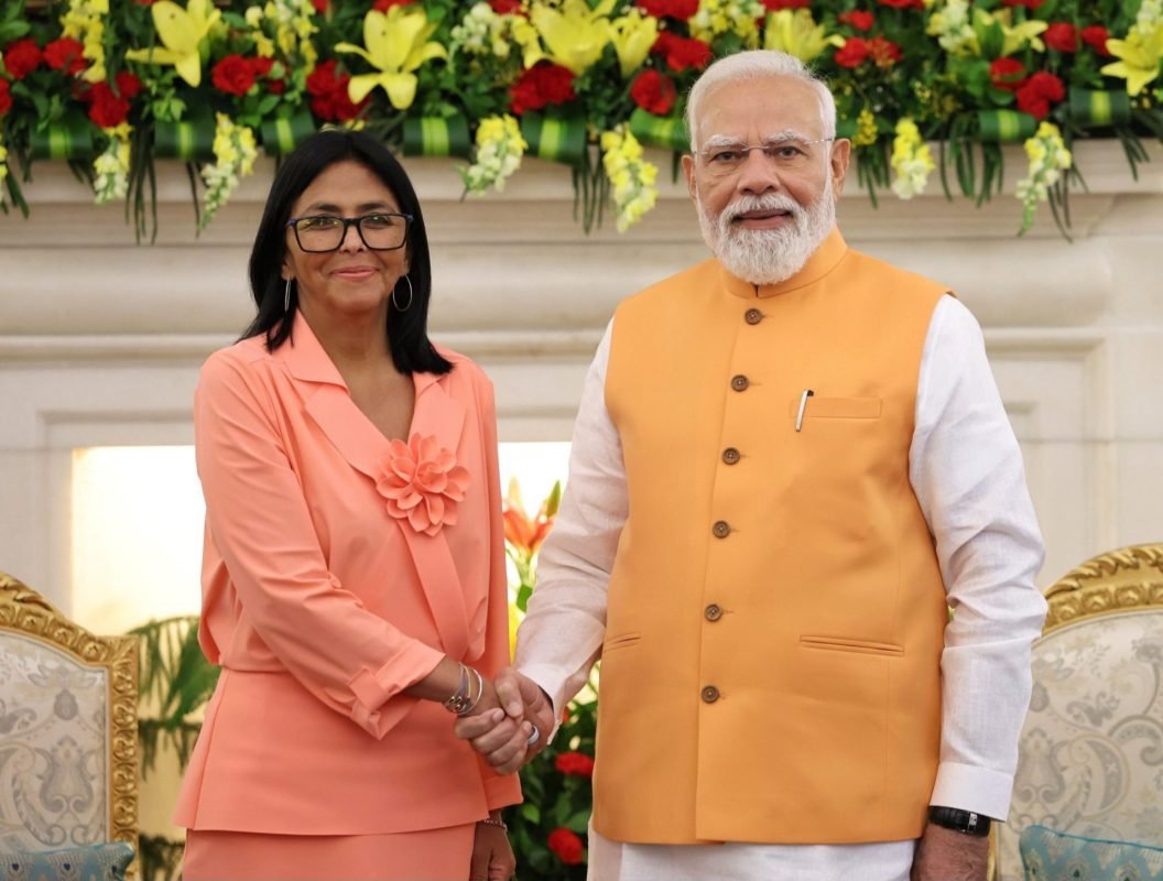 PM Modi, Venezuela’s Acting President Delcy Rodríguez Hold Wide-Ranging Talks to Strengthen Bilateral Partnership