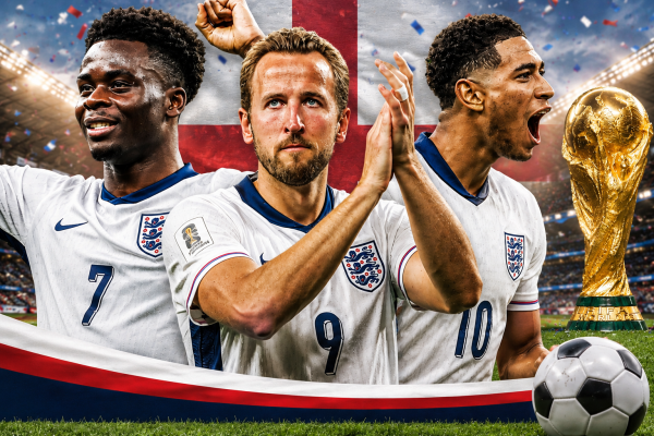Three Lions Ready to Roar: England’s Complete World Cup 2026 Squad