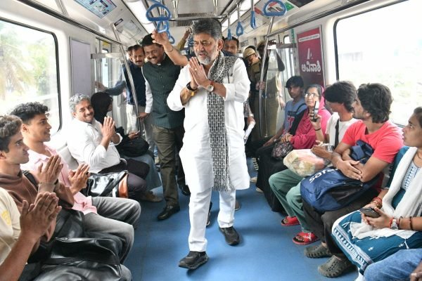Karnataka CM DK Shivakumar Praises Namma Metro as Bengaluru's Lifeline