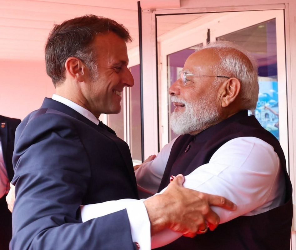 PM Modi Meets President Macron in Nice, Celebrates India-France Year of Innovation
