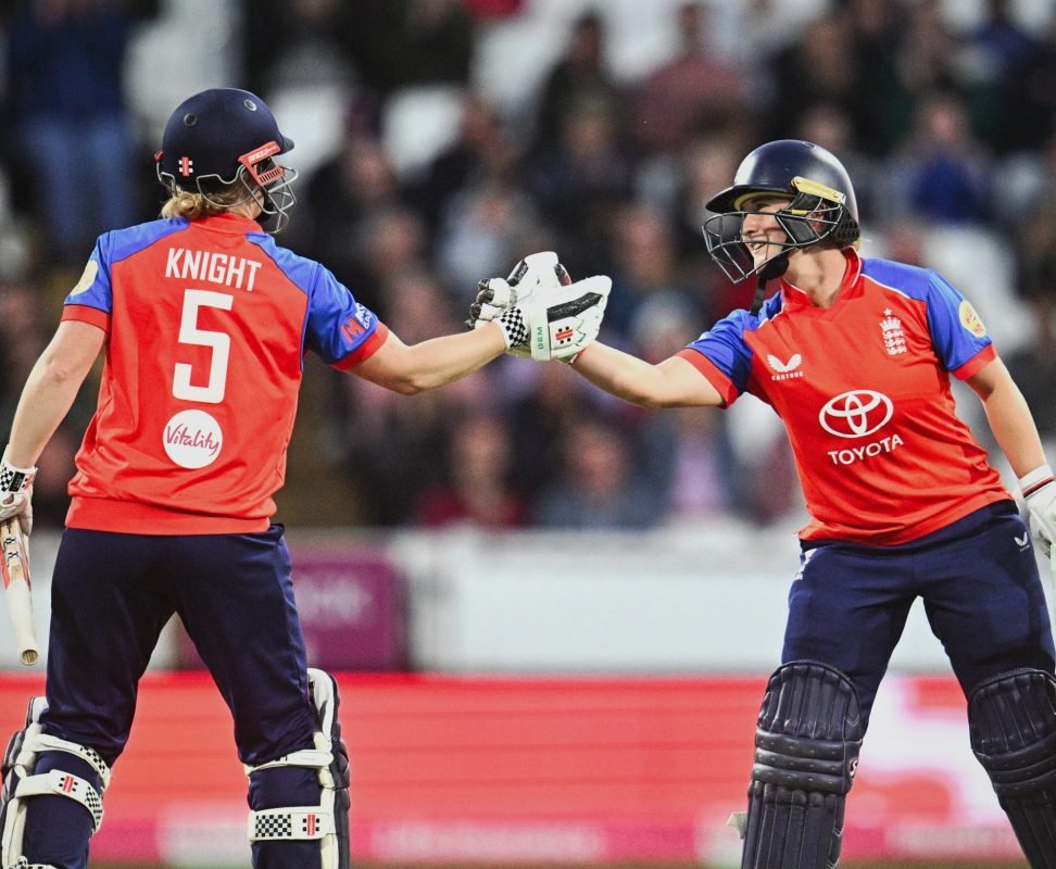 Blazing Capsey & Knight Fifties Floor India as England Women Clinch T20I Series Decider