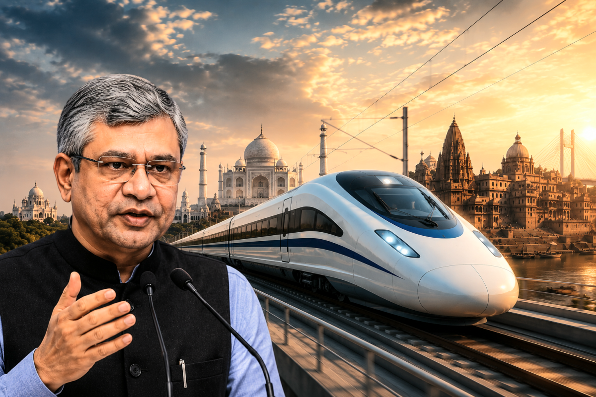 Ashwini Vaishnaw Announces Ambitious Bullet Train Vision for Bengal