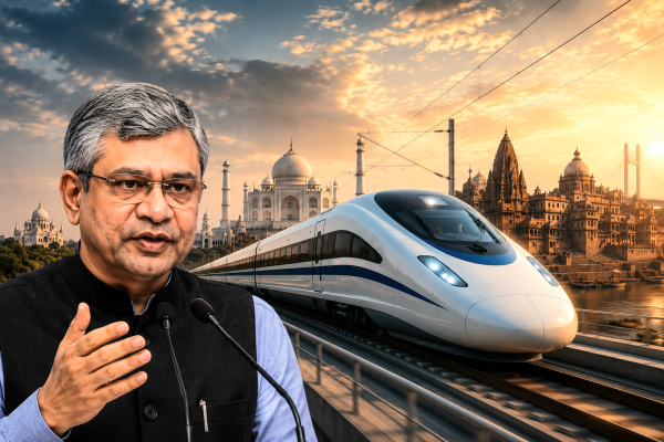 Ashwini Vaishnaw Announces Ambitious Bullet Train Vision for Bengal
