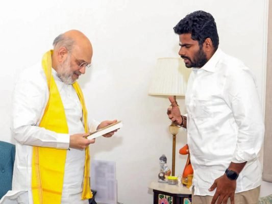 K. Annamalai Meets Amit Shah in Delhi, Fuels Buzz Over Next Political Move