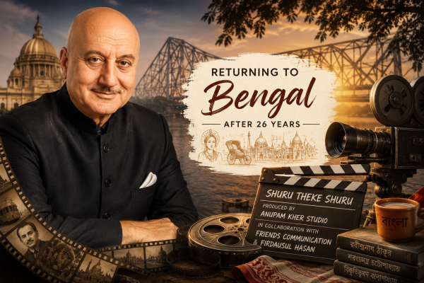 Anupam Kher Announces New Bengali Film After 26 Years