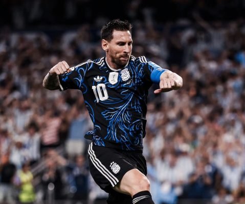 Messi Makes World Cup History as Argentina Win