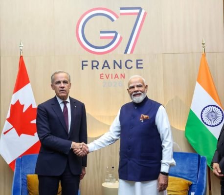 PM Modi, Canadian PM Mark Carney Discuss Strengthening Bilateral Partnership at G7 Summit