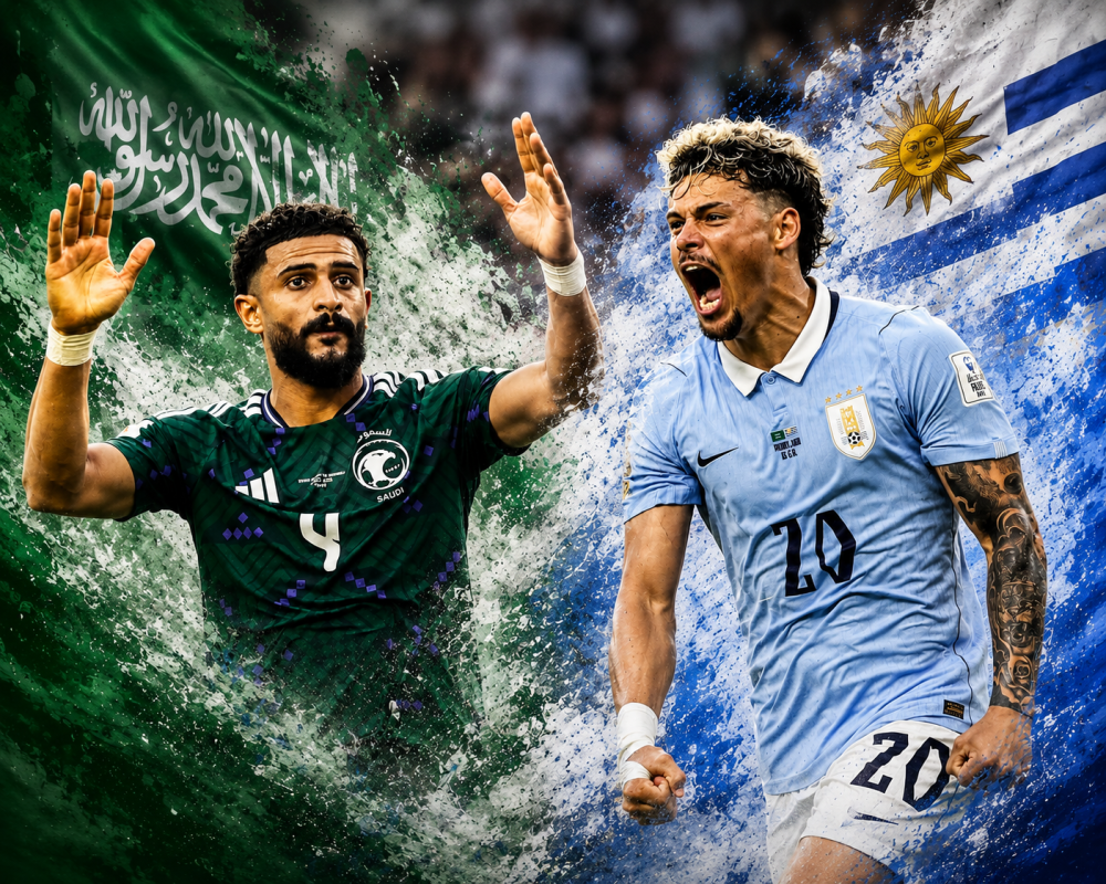 Maxi Araujo Strikes Late as Uruguay Rescue Point Against Saudi Arabia