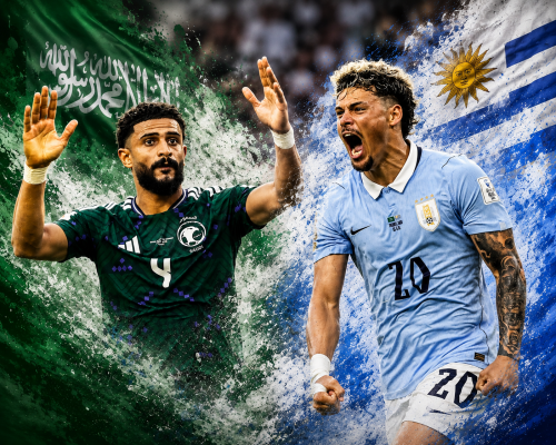 Maxi Araujo Strikes Late as Uruguay Rescue Point Against Saudi Arabia