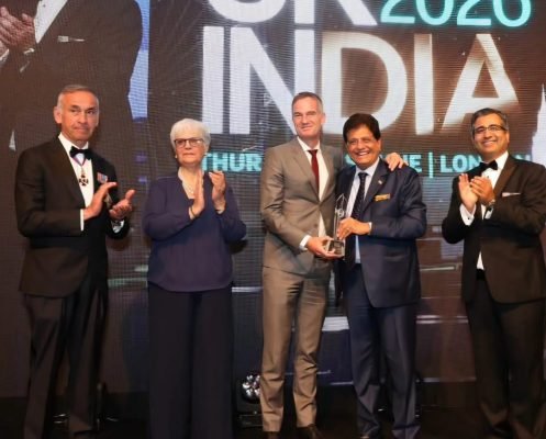 Piyush Goyal Receives UK-India Leadership Honour