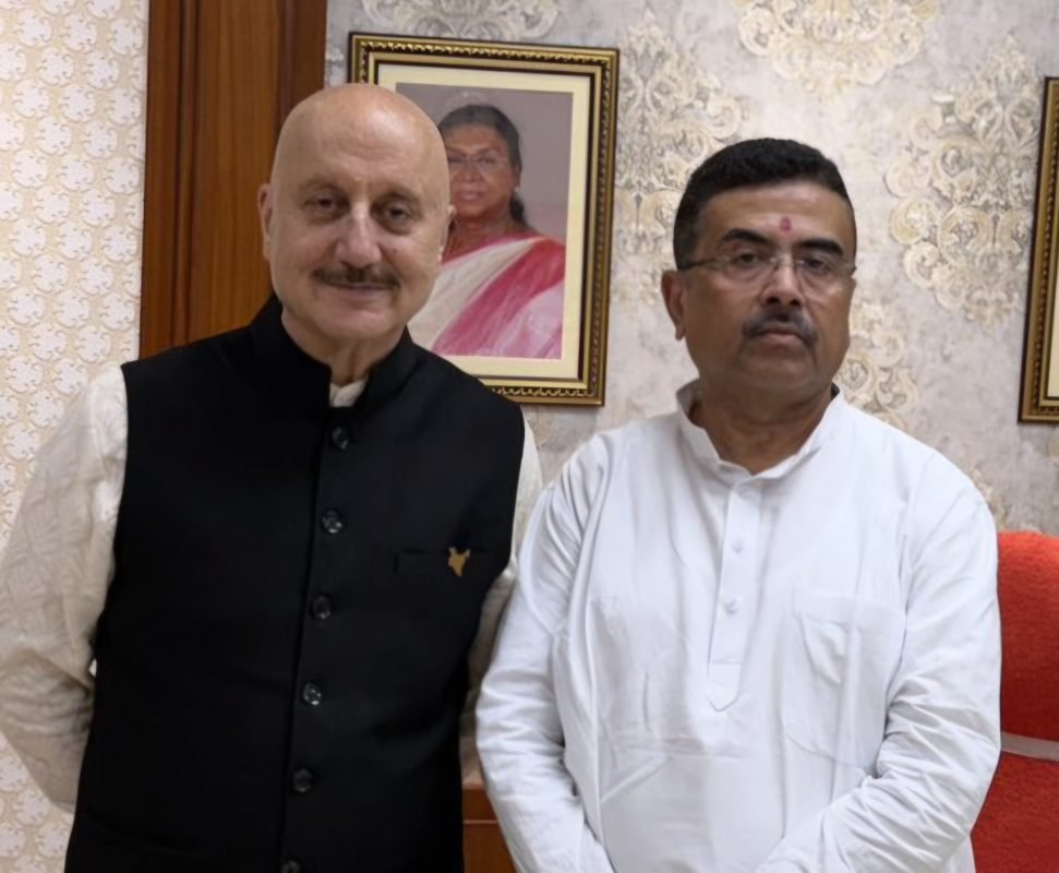 Anupam Kher Meets WB CM, Praises Vision for Cinema