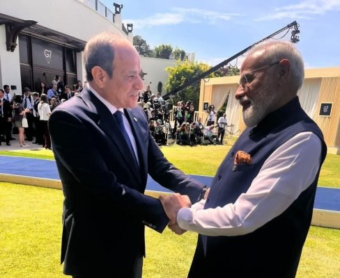 PM Modi Meets Egyptian President El-Sisi on G7 Summit Sidelines, Reaffirms Strong Bilateral Ties