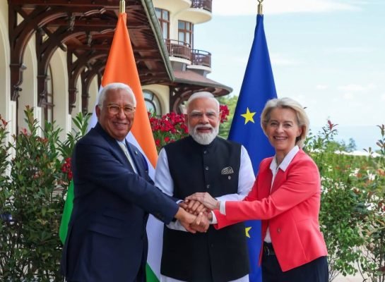 PM Modi Meets EU Leaders in Evian, Hails India-EU Free Trade Agreement Milestone