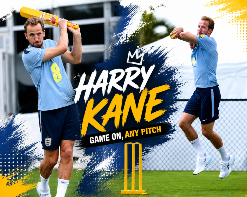 Football Star Harry Kane Playfully Offers Services to RCB and England Cricket