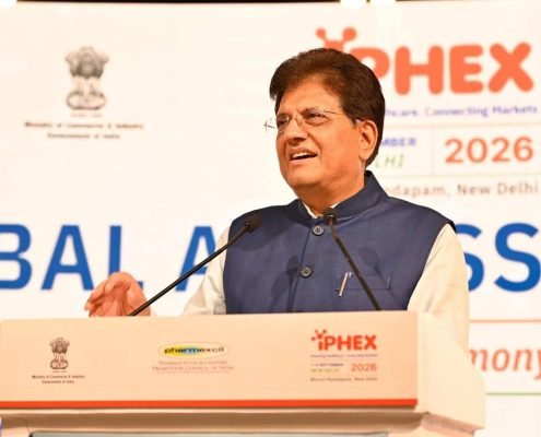 Piyush Goyal Launches iPHEX 2026, Showcases India's Global Leadership in Pharmaceuticals