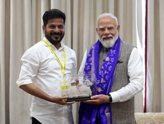 Telangana Chief Minister Revanth Reddy Meets Prime Minister Narendra Modi