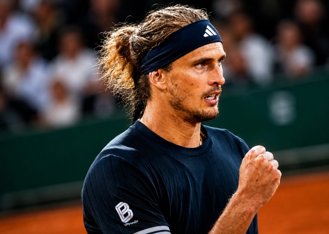 Zverev storms into French Open semis for 5th time in 6 years
