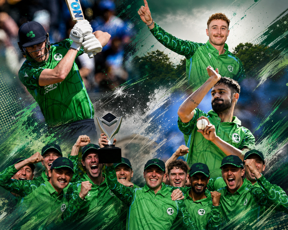 Ireland Stun India to Complete Historic T20I Series Sweep