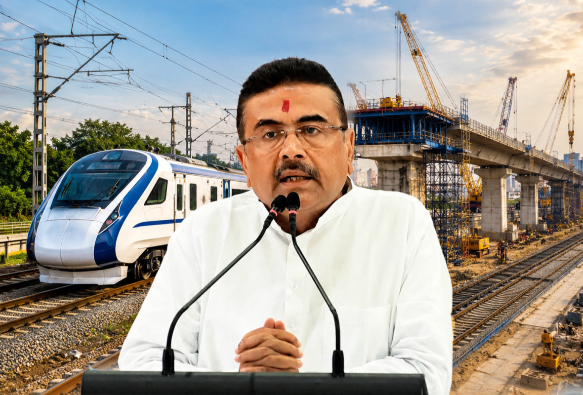West Bengal to Get Record ₹1 Lakh Crore Railway Investment, Says CM Suvendu Adhikari