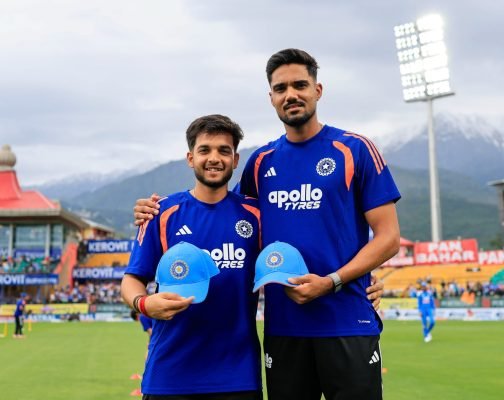 Harsh Dubey and Gurnoor Brar Receive Maiden ODI Caps for India