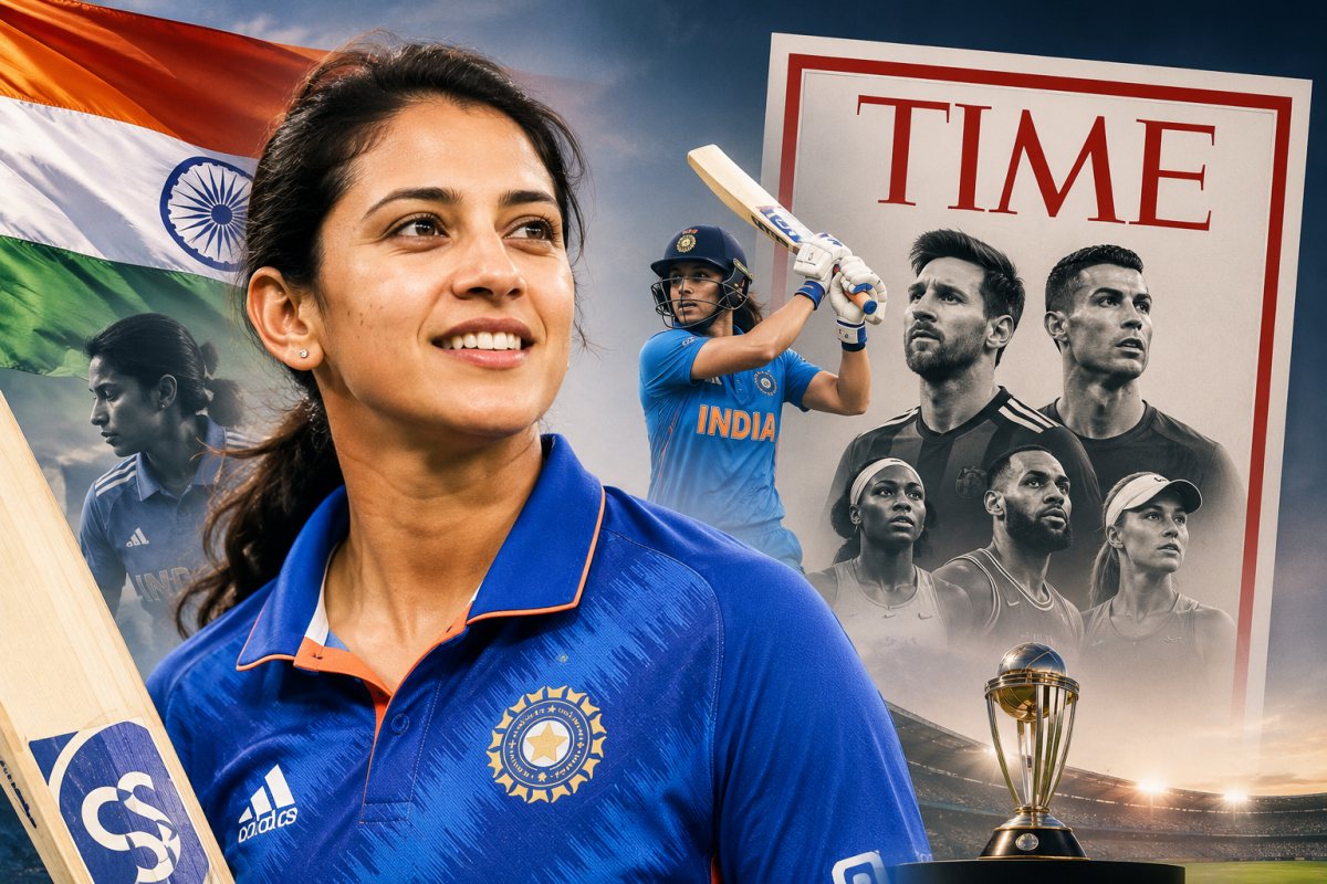 Smriti Mandhana Becomes Only Indian Athlete in TIME's 100 Most Influential People in Sports