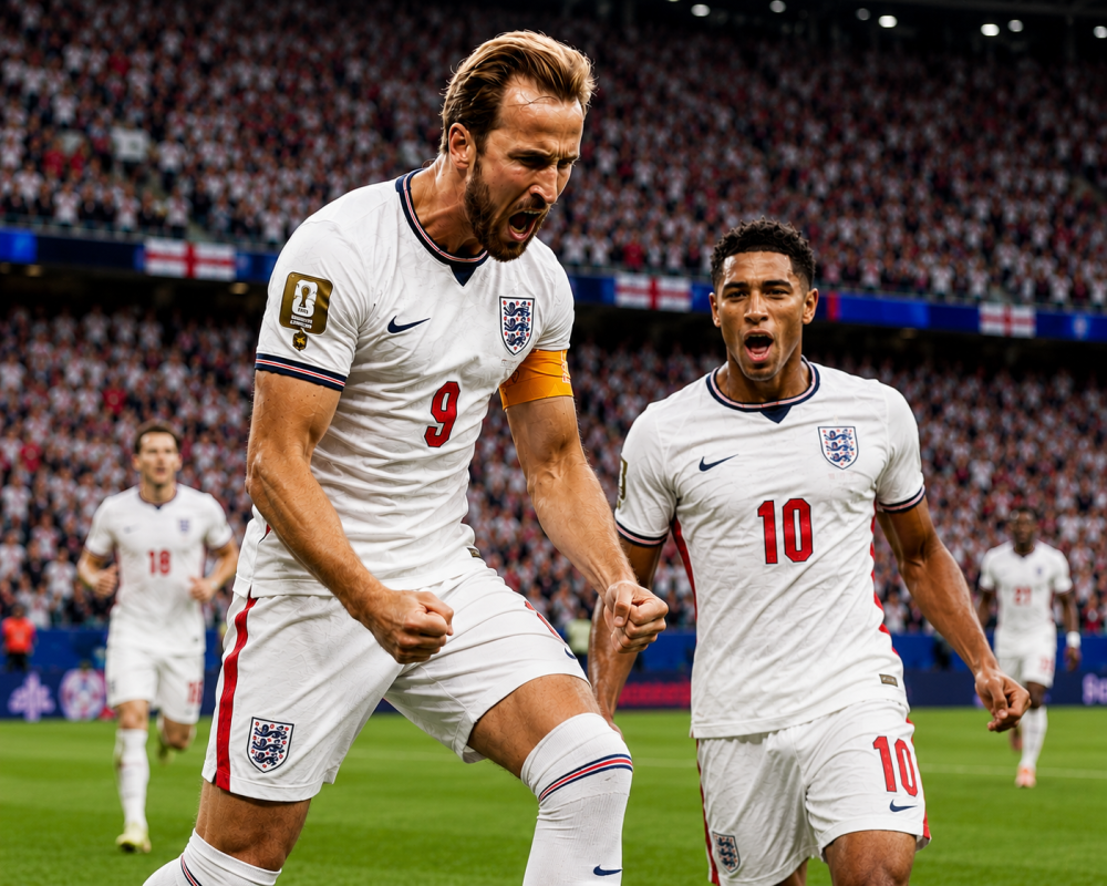 Harry Kane's Brace Fires England to 4-2 Victory Over Croatia in World Cup 2026