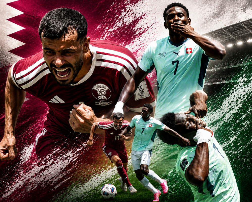 Qatar Earn Historic First FIFA World Cup Point with Dramatic Late Draw Against Switzerland