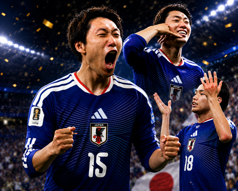 Japan Create World Cup History in 4-0 Tunisia Win