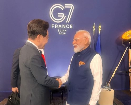 PM Modi and South Korean President Lee Jae-myung Discuss Expanding Cooperation in Trade and Future Technologies