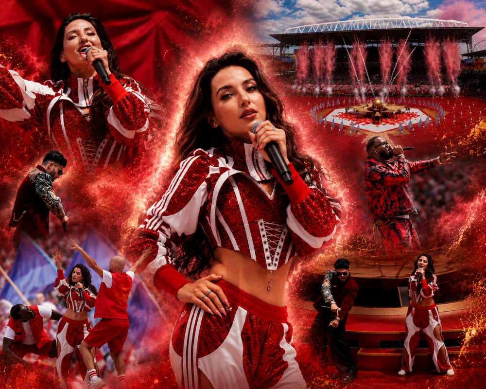 Nora Fatehi Sets Toronto on Fire with "Siir Siir" at Historic FIFA World Cup Opening Ceremony!