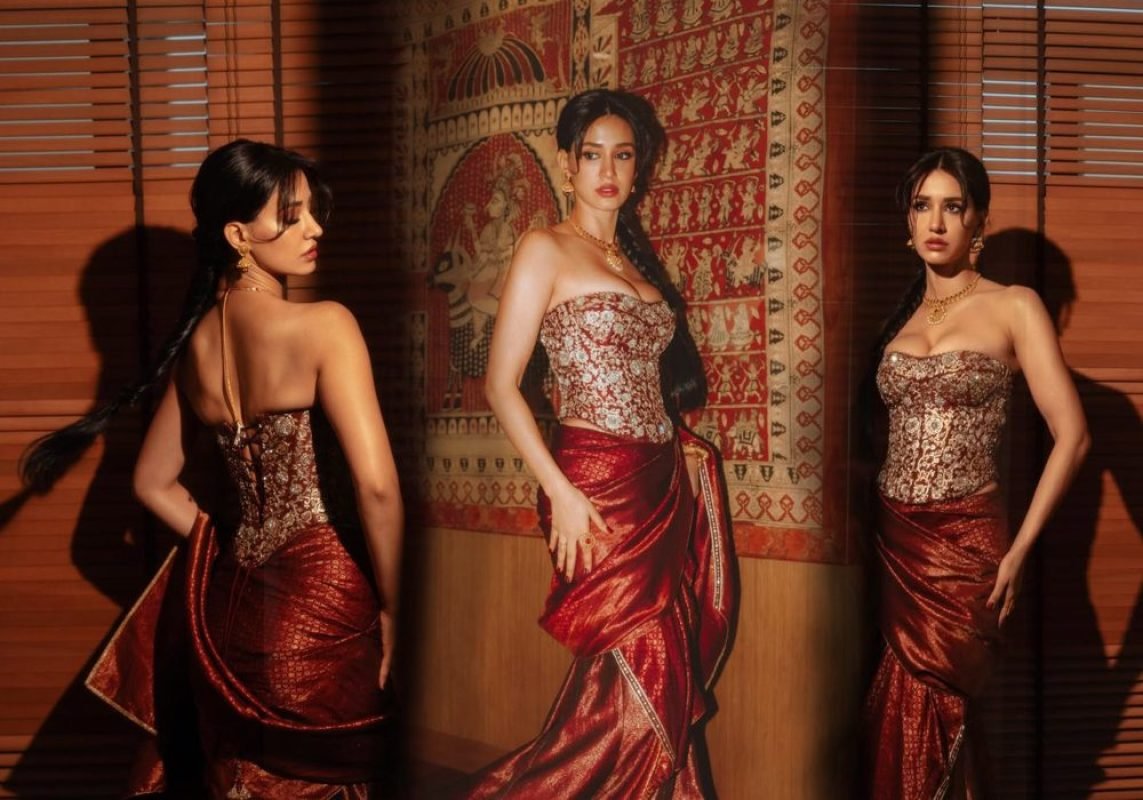 Disha Patani Traditional Glamour Look