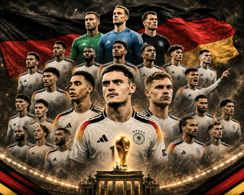 Germany's Road to World Cup Glory: Complete FIFA World Cup 2026 Squad List