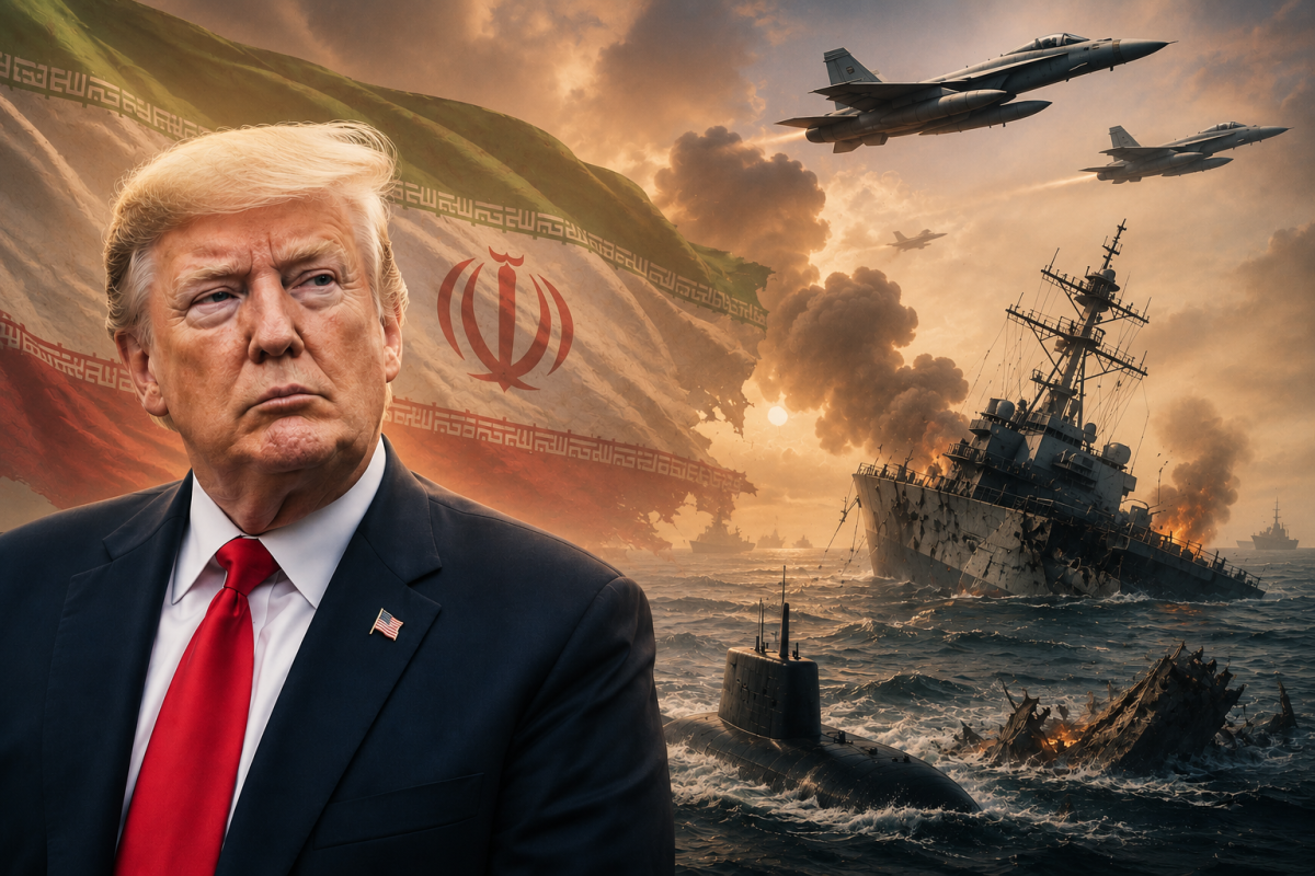 Trump Claims US Has Crippled Iran's Military, Says Naval Fleet Destroyed and Leadership Wiped Out