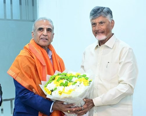 Naidu, Mittal Focus on Andhra Connectivity