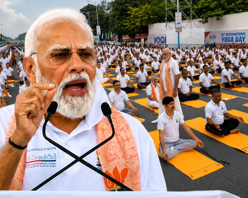 PM Modi Praises Bengal’s Rich Yogic Tradition