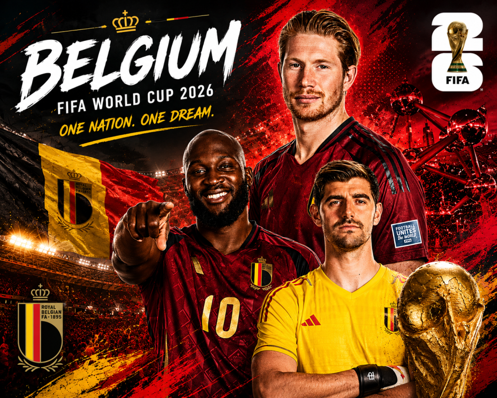 Belgium Eye World Cup Glory with Star-Studded 2026 Squad