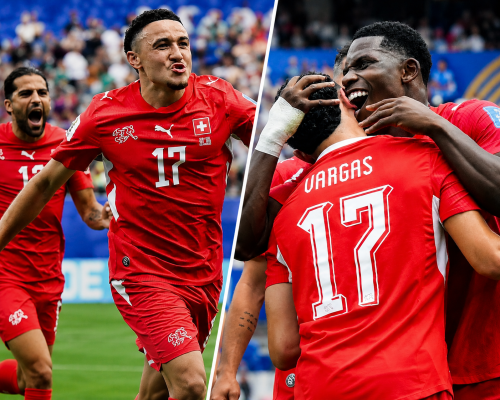 Late Swiss Blitz Sinks 10-Man Bosnia 4-1