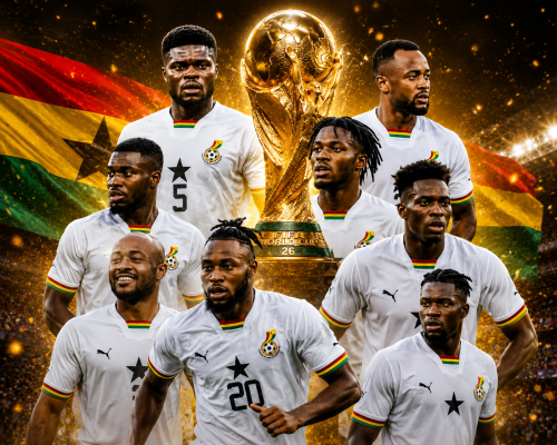 FIFA World Cup 2026 Ghana Squad: Full Team List, Partey and Inaki Williams Lead the Black Stars