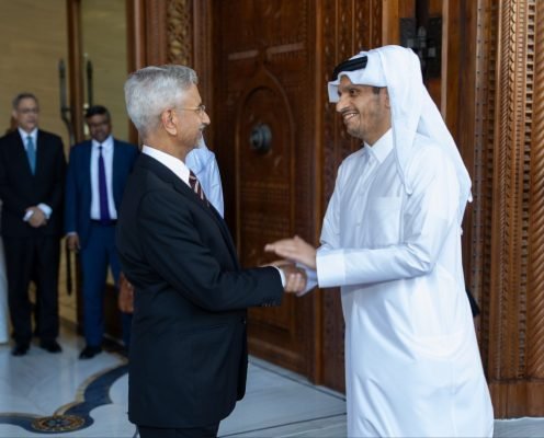 Jaishankar Meets Qatar PM to Boost Bilateral Ties