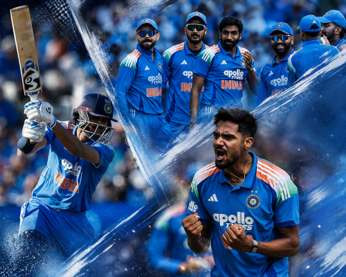 India Crush England by 6 Wickets, Lead ODI Series 1-0
