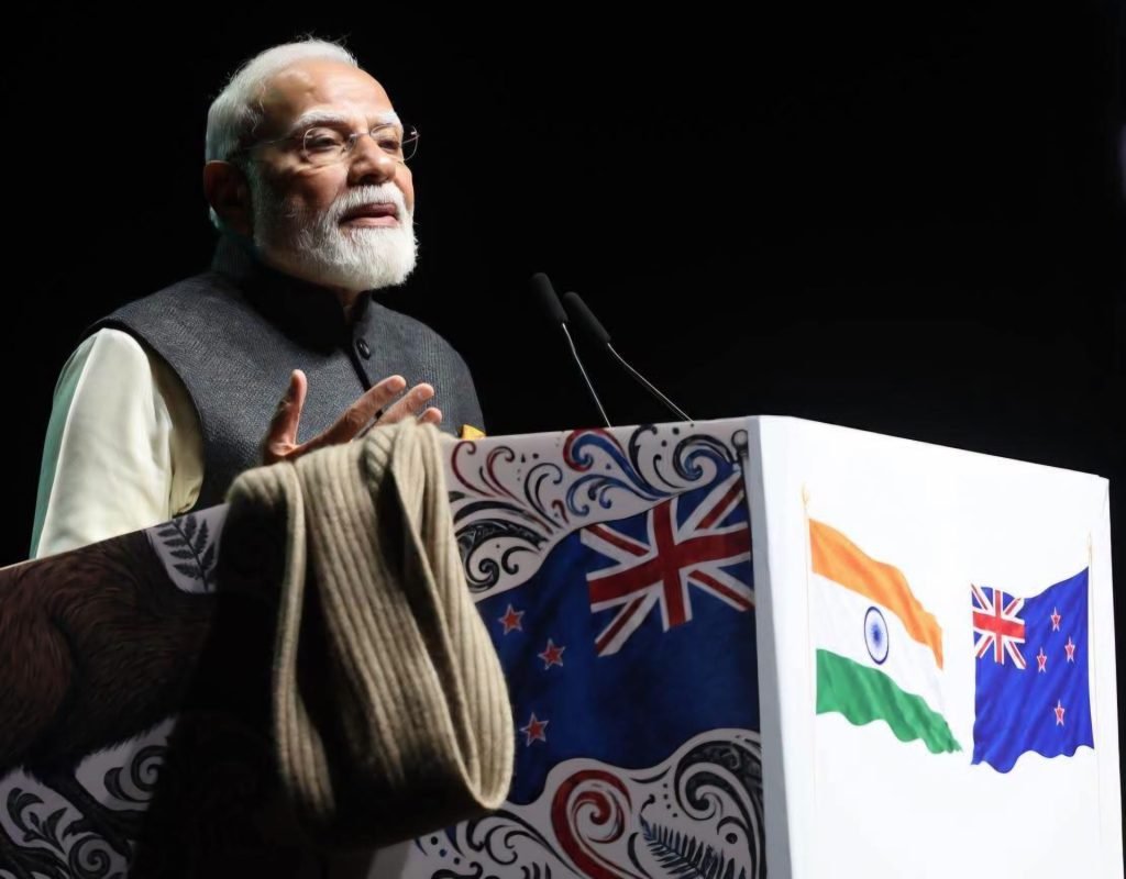 PM Modi Highlights India's Global Growth Story in Auckland