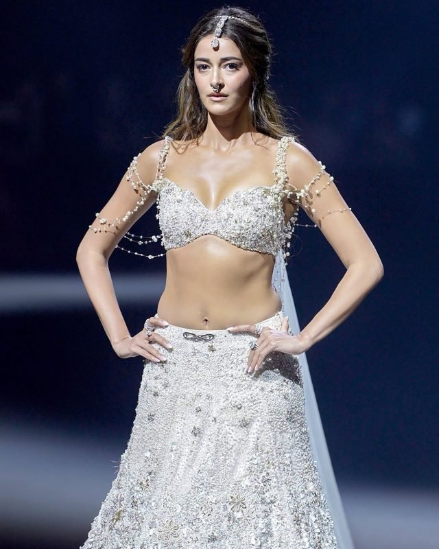 Ananya Panday Radiates Elegance in Stunning Ivory Glamour Look