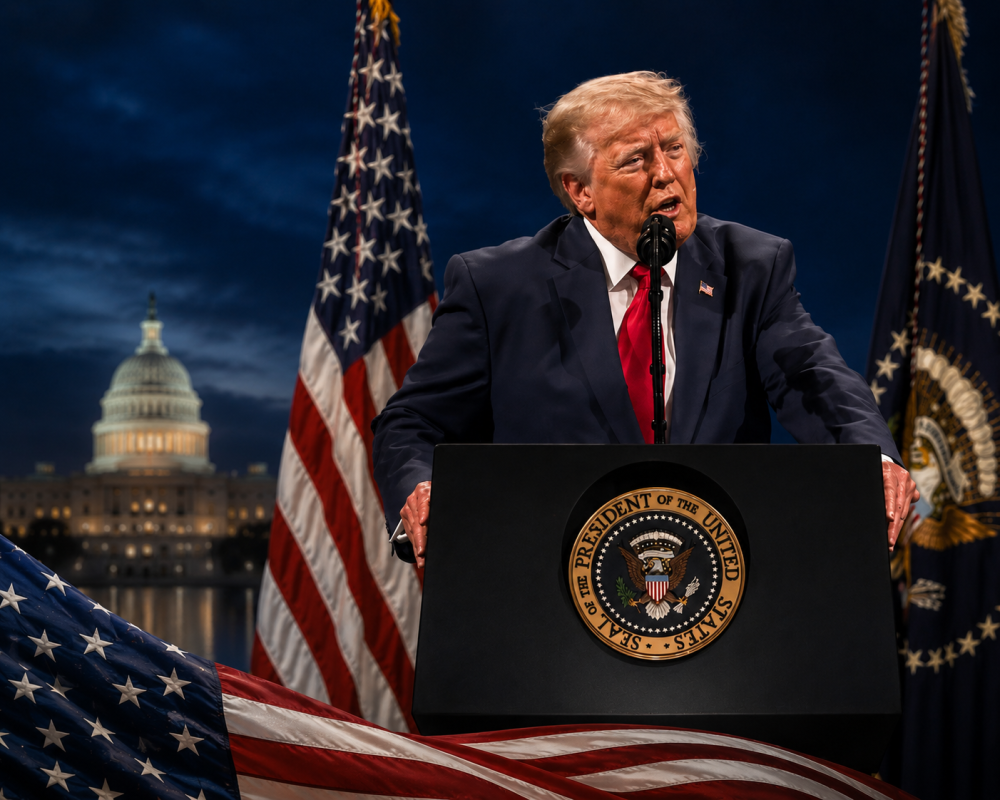 Trump Celebrates America's Enduring Legacy