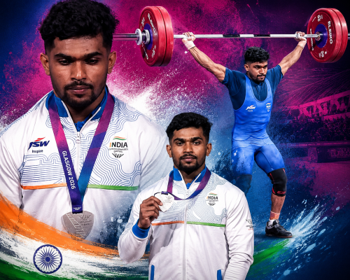 Raja Muthupandi Wins Silver in Commonwealth Games 2026 Men’s 65kg Weightlifting