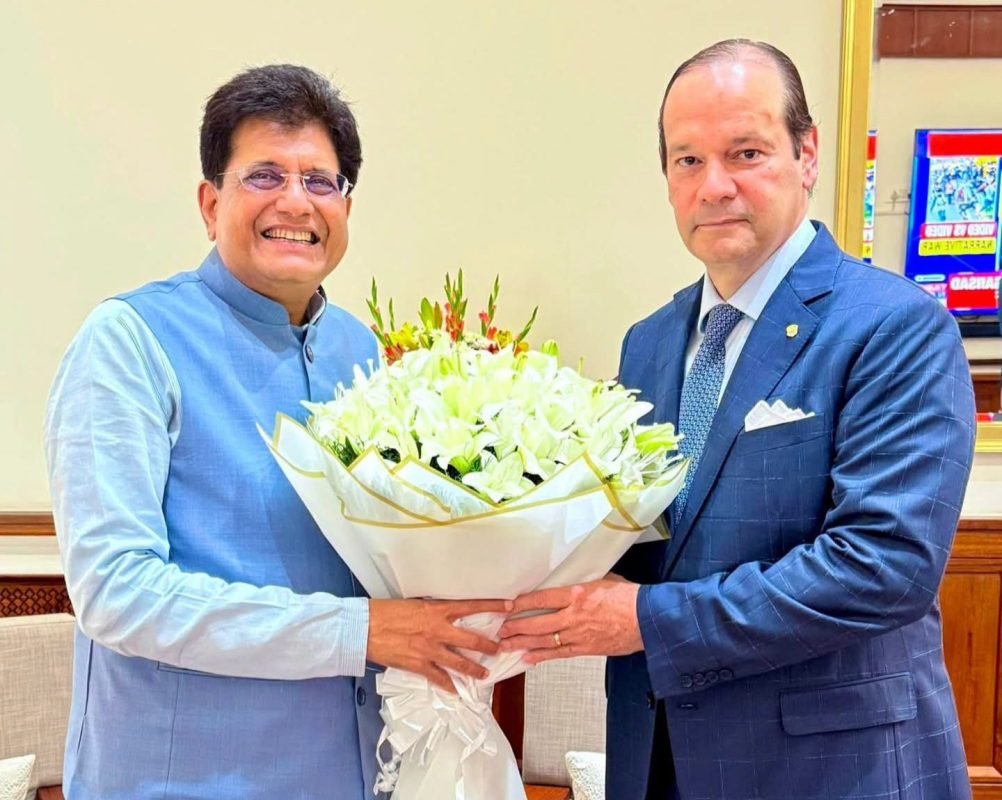 Union Minister Piyush Goyal meets Panama Foreign Minister Javier Eduardo Martinez-Acha Vasquez during his official visit to India to discuss trade, investment and digital cooperation.
