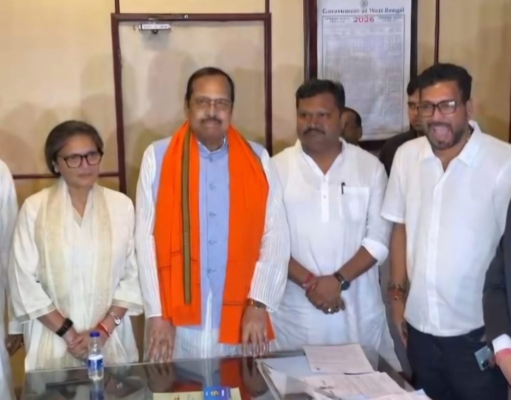 BJP Files Rajya Sabha Nominations in West Bengal