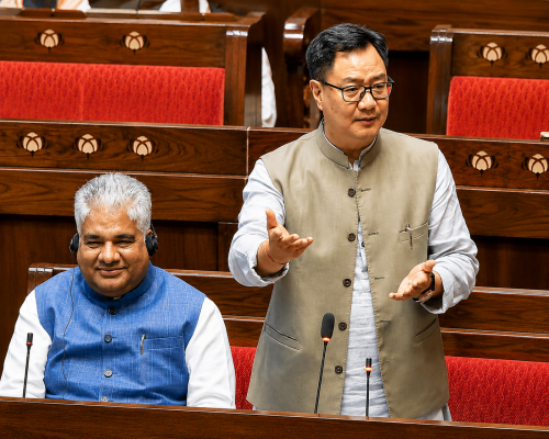 Government Ready for Discussion in Parliament: Kiren Rijiju