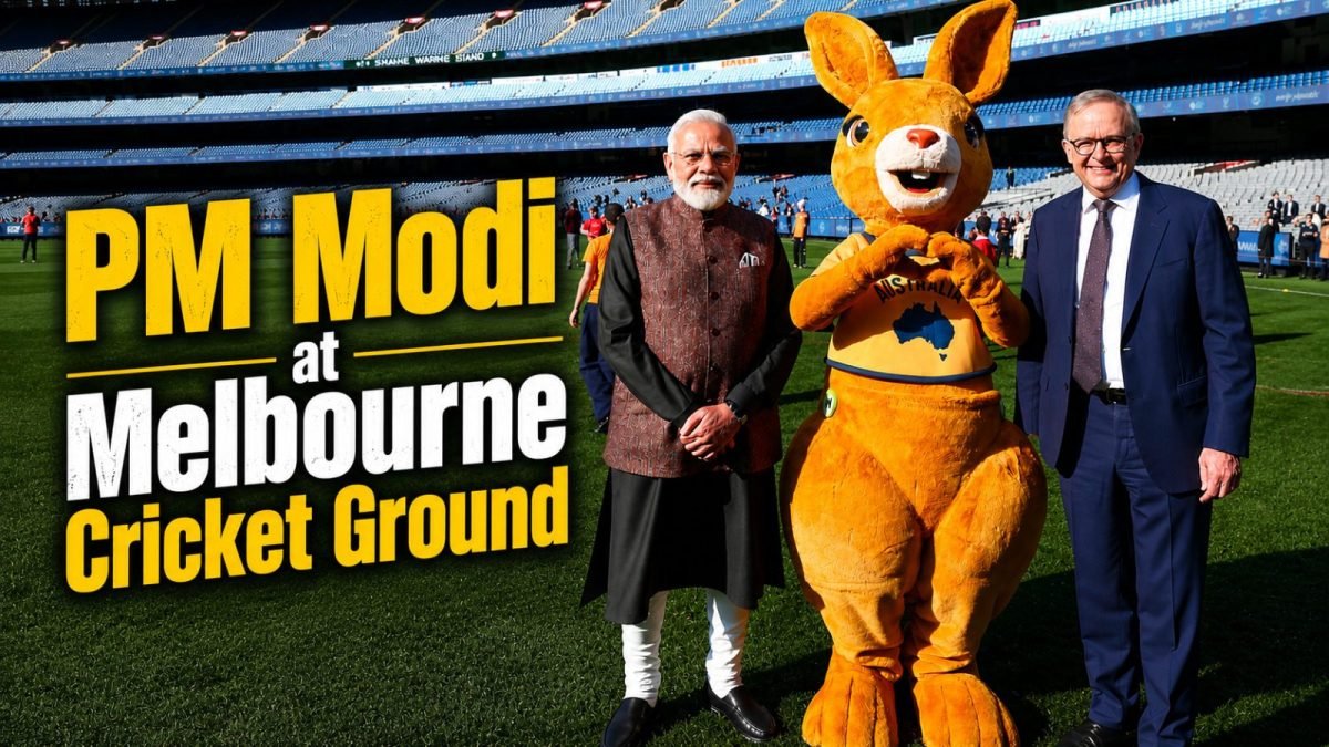 PM Modi at Melbourne Cricket Ground: India–Australia Sports Ties Get a Boost