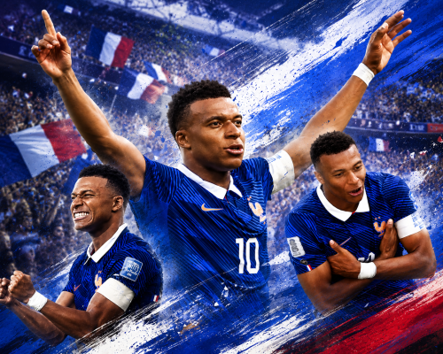France Cruise Past Sweden as Mbappe Makes History