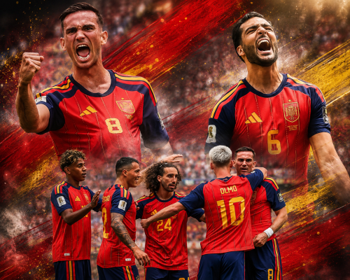 Spain Edge Belgium to Reach World Cup Semi-Finals